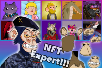 create amazing art character with traits for nft collections