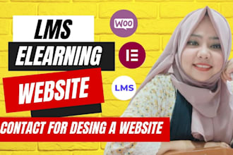 do elearning website or coaching website with wordpress lms