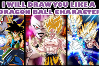 draw you like a dragon ball character