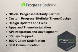sitefinity website, customization, fixes, upgradation