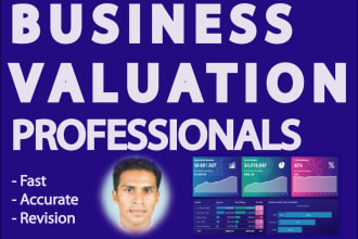 do business valuation, finance consultancy, finance analysis