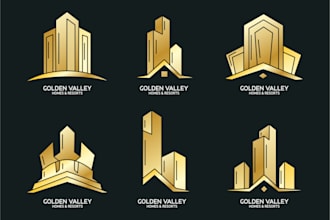 design creative real estate logo