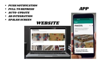 convert wordpress website to android app