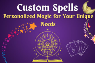 cast custom spell personalized magic for your unique needs