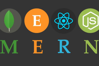 develop your web app with react,nodejs, and API integration