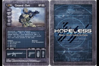 design your trading cards