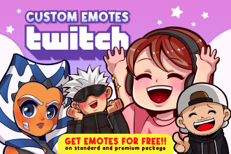 create custom twitch emotes and sub badges