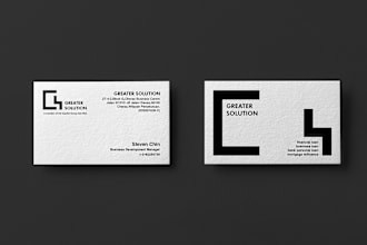 design a distinctive business card