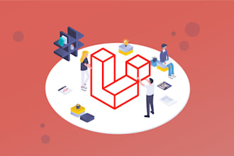 create laravel custom CRM with admin dashboard