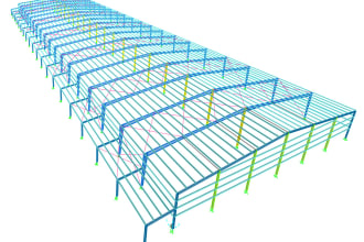 do structural design and analysis of pre fab steel structure