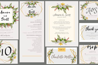 create a wedding invitation