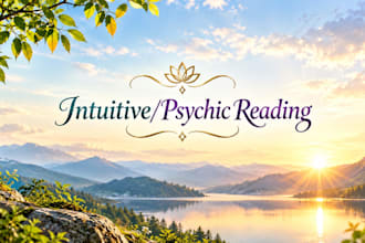 deliver psychic and intuitive reading with my more than 23 years experience