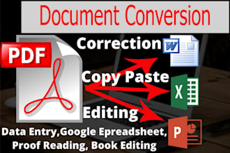 do professional any editing, proof reading  job