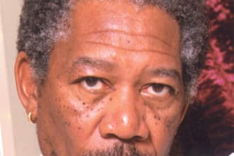 record 30 seconds of audio in the voice of Morgan Freeman or Christopher Walken