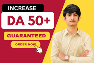 increase da moz domain authority da 30 plus