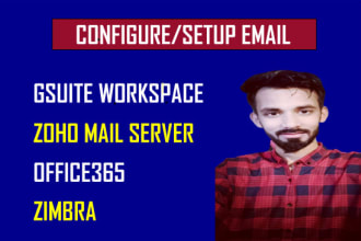 help dns email setup gsuite zoho office365 setup