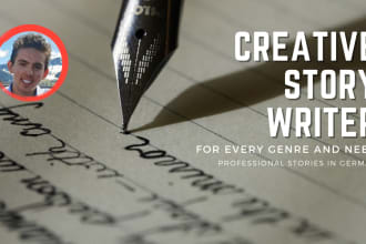 write stunning german stories in every genre