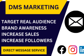 be your instagram dms manager and grow target audience