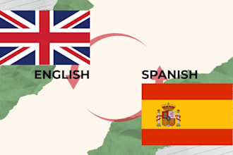 translate your content from english to spanish