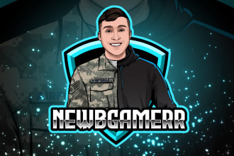 do professional twitch logo design and full stream bundle