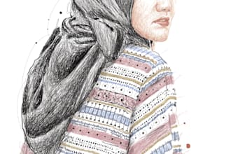 draw scribble art from your picture