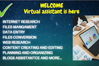 be your remote virtual assistant