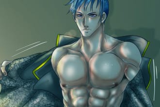 draw sfw nsfw art,  short comic for you