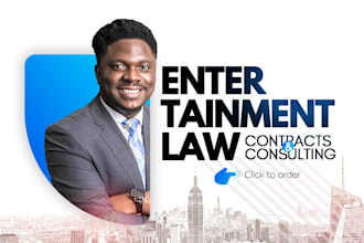 provide entertainment law and music law services be your entertainment lawyer