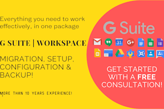 setup gsuite, workspace, g suite configure google apps, fix gmail outlook issue