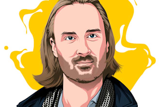 create simple cartoon portraits in less than 24 hours