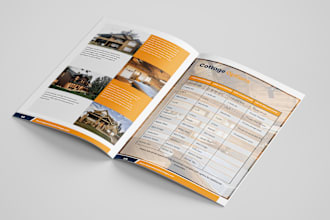 design the professional brochure, flyer, booklet, catalog