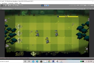 design and develop a complete unity 2d game from scratch