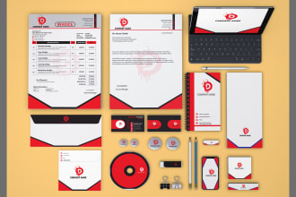 design business card, invoice, and stationery in 4hrs