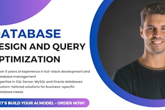 design efficient databases and optimize sql queries