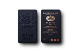 create luxury business card design