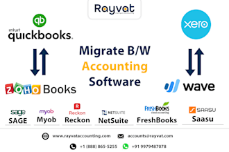do accounting software migration for you
