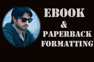 do kindle ebook KDP paperback createspace formatting