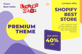 build shopify one product store, dropshipping store