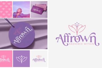 do a modern bold typography or wordmark logo design