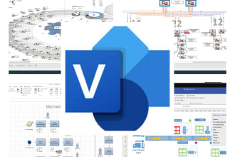 provide visio drawing diagram