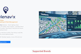 design a fleet management system with gps tracking solution