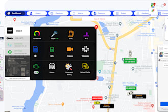 design a fleet management system with gps tracking solution