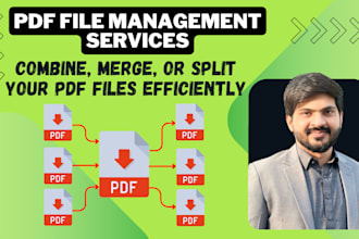 merge, split, or combine your PDF files
