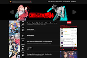 design and build a fully automated anime streaming platform