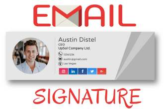 create an awesome clickable email signature