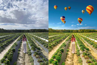 edit picture with ai to enhance high detail and resolution