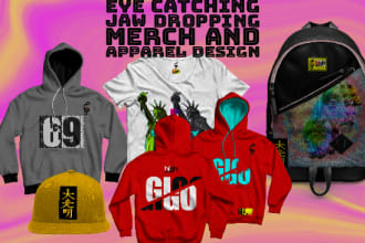 design merch and apparel for your brand