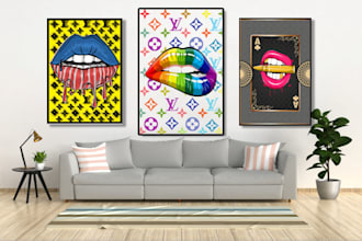 do canvas design, wall art, and wall canvas graffiti
