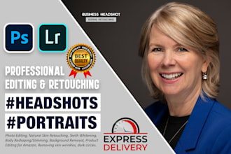 do photo editing photo retouch for headshots and portraits
