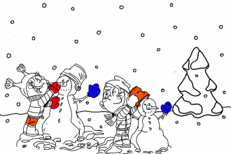 draw coloring book pages for kids